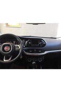 ÜRÜNBANA Fiat Egea Konsol/maun Kaplama Full Set Siyah Pianoblack