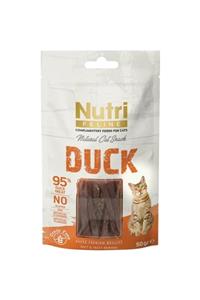 Nutri Feline Natural Cat Snack Ördek Etli Kedi Ödülü 50 Gr