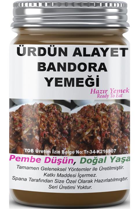 SPANA Ürdün Alayet Bandora Yemeği Ev Yapımı Katkısız 330gr