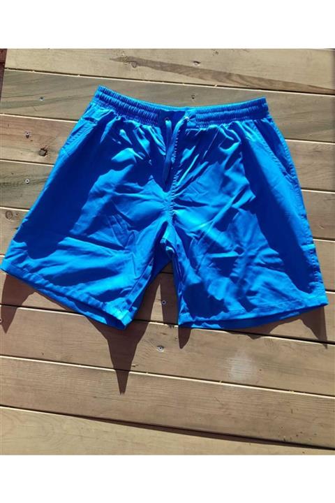 AYSUN BUTİK Kadın Deniz Battal Mavi Şort