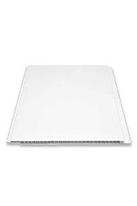 SerProfil Düz Beyaz Plastik Pvc Duvar Tavan Lambiri / 20 Adet 20cm X 2 Metre - 8 Metrekare