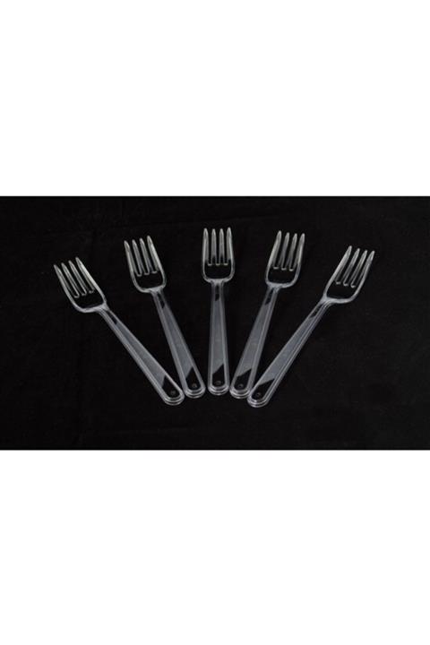 CHS Plastik Lüks Çatal 1000 Adet(10 Paket)