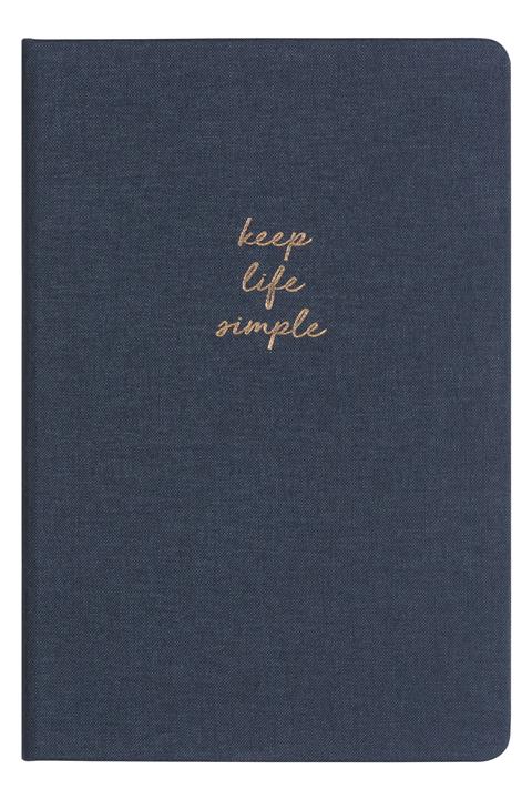 Matt Notebook 14 X 20 Sert Kapak Defter Çizgili Lacivert