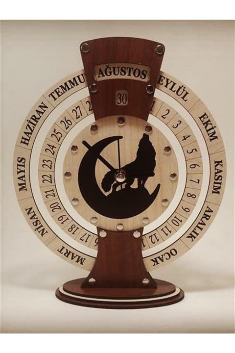 kendiemeğim Takvimli Saat (Maya Takvimi) Hilal Ve Kurt