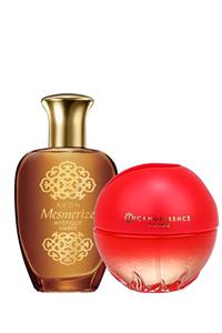 AVON Incandessence Flame Ve Mesmerize Mystique Amber Kadın Parfüm Paketi