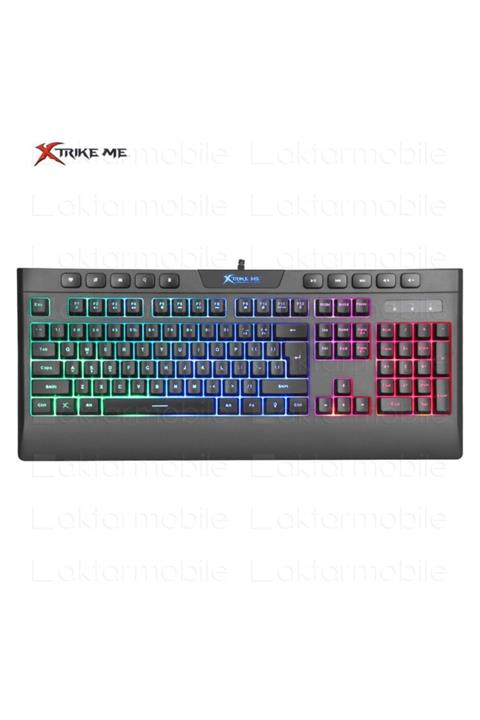 AktarMobile Xtrike Me Rgb Işıklı Gaming Klavye Membrane Switch Tuş Takımı Oyuncu Klavyesi