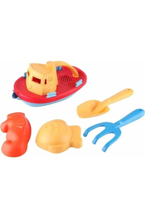 LC Neşeli Gemi Plaj Seti Kumda Eğlence Seti