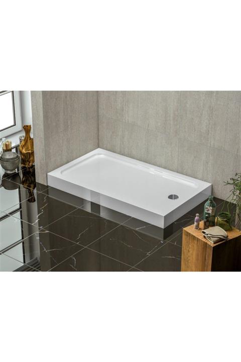 Stina Castella 75 X 100 X 11 Dikdörtgen Monoblok Duş Küvet