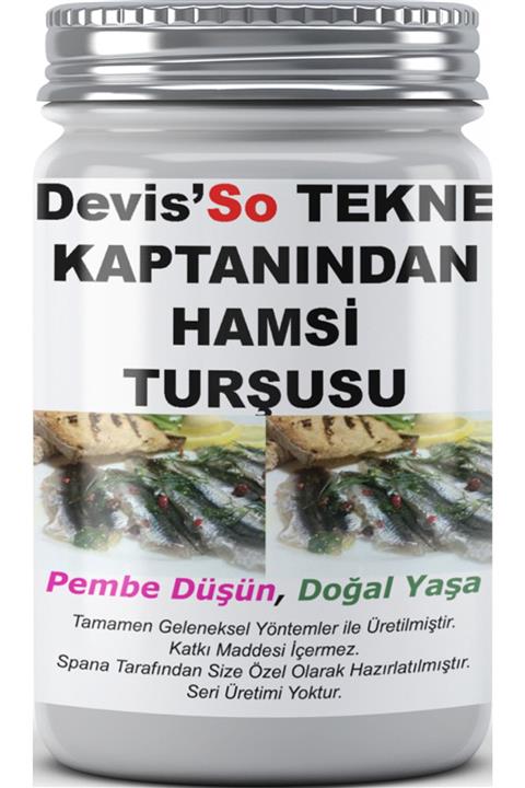 SPANA Devis'so Tekne Kaptanından Ev Yapımı Hamsi Turşusu  330 gr