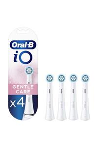 OralB Io Gentle Care Beyaz Diş Fırçası Yedek Başlığı 4 Adet