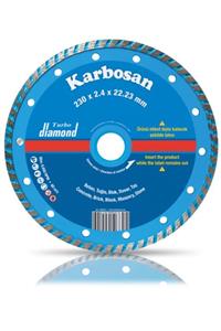 KARBOSAN 180 X 2.2 X 22.23 Mm Turbo Elmas Kesici