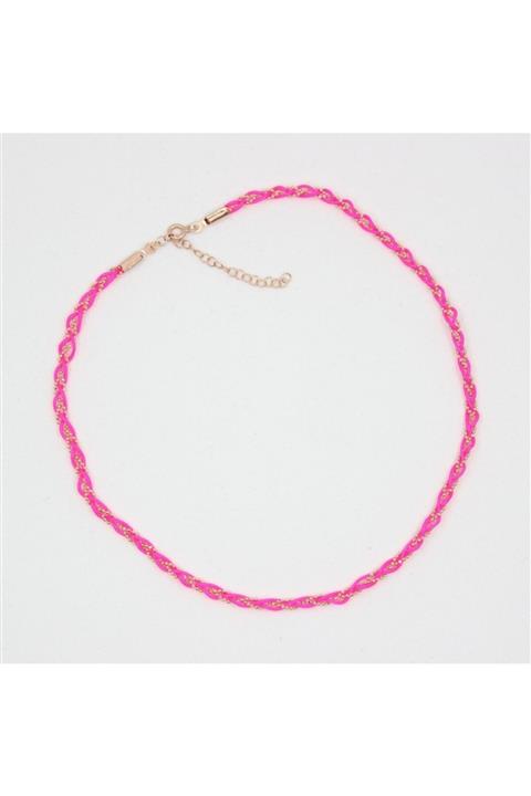 Zelda Silver Ipli Choker Ve Bileklik