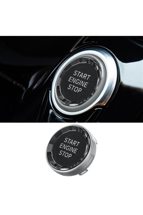 BMW E70 X5-e71 X6-e82-e87-e90-e92-e93 Kristal Start Stop Tuşu Krom