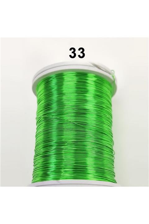 Hobizubi Filografi Teli Açık Yeşil 80 No - 50gr - 33