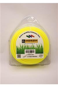 Meşem Çim Biçme Misinası- 6 Köşe Mesina 4,00 Mm X 30,00 Mm