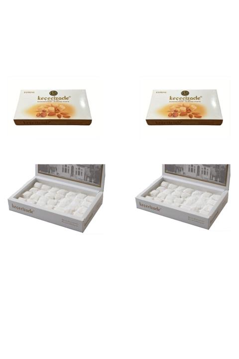 KEÇECİZADE Badem Ezmesi 215 gr 2 Adet +Kare Kavala Kurabiye 275gr 2 Adet