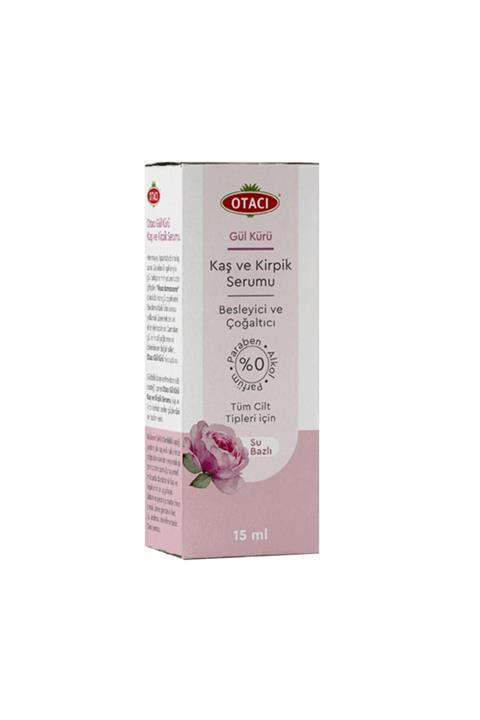 Otacı Vegan Gül Kürü Provitamin B5 Içeren Kaş Ve Kirpik Serumu 15 Ml - Hayvansal Madde, Paraben Içermez