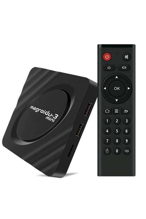 Angel Of Life Magbox Magroıd U3 Mini 16gb Hdd 2gb Ram 4k Ip Tv Box (androıd 9.1)
