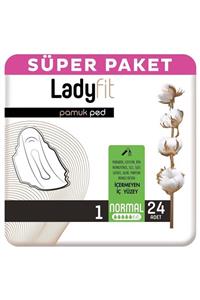 Lady Fit Pamuk Ped Süper Normal 24 Ped