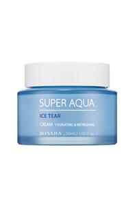 Missha Buzul Suyu İçeren Su Bazlı Nemlendirici Krem 50ml Super Aqua Ice Tear Cream