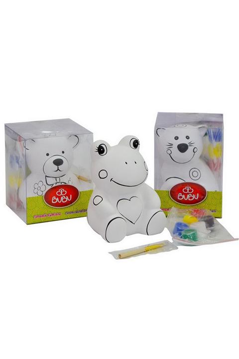 Ceren Kırtasiye Bu-bu Seramik Kumbara Boyama Kurbağa