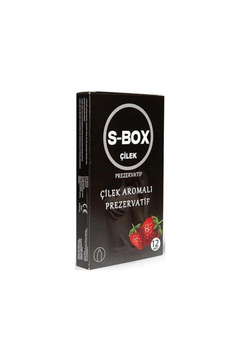 SBox Çilekli Prezervatif 12 li Paket