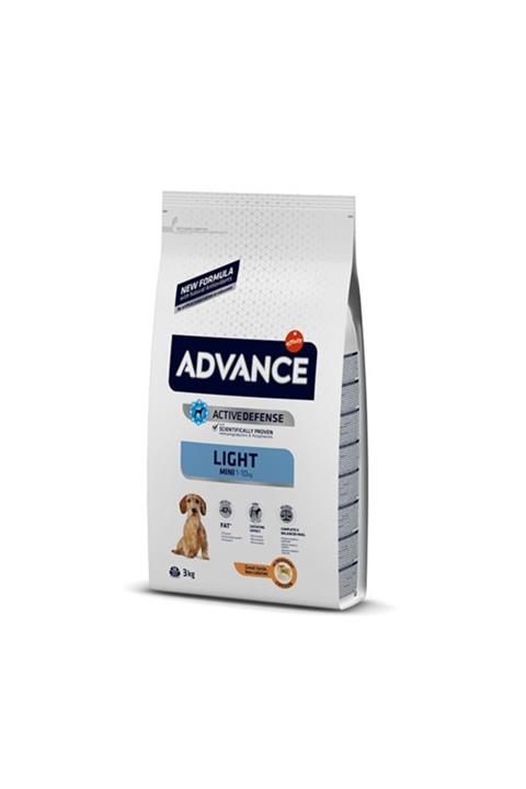 Advance Mini Light Tavuklu Köpek Maması 3 Kg