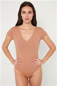 Penti Açık Kahverengi Tişört Cotton Bodysuit