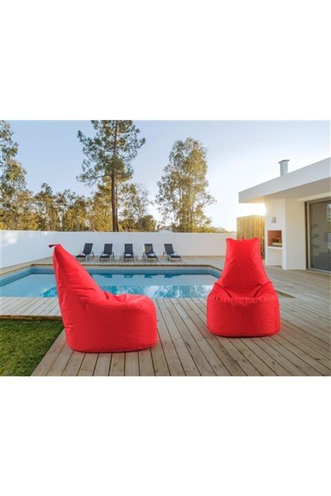 Two'm Home Armut Koltuk 65x75 Cm Kırmızı