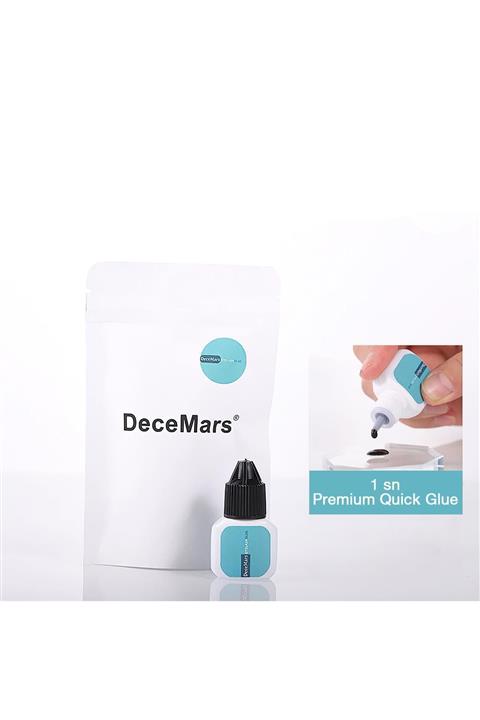 DECEMARS 1 Sn. Premium Quick Eyelash Glue Kirpik Yapıştırıcı 5ml