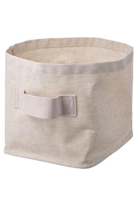 IKEA Purrpıngla Sepet Bej Büyük Boy 30x25x25 Cm