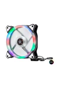 HADRON Rgb Kasa Fanı 12 Cm Kasa Için Renkli Işıklı Fan