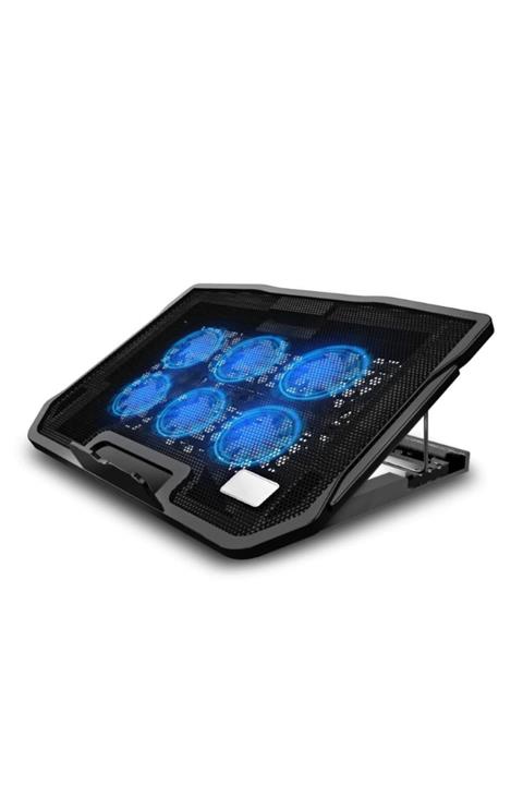 DailyTech 15.6 Inç 6 Fanlı Dizüstü Sessiz Laptop Soğutucu Standı