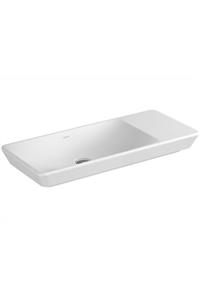 VitrA T4 Tezgah Üstü Lavabo 80cm , Asimetrik Çanak Lavabo 4462b003-0016