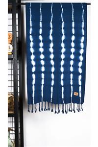 DLBS Handmade Shibori Peştemal Indigo Line