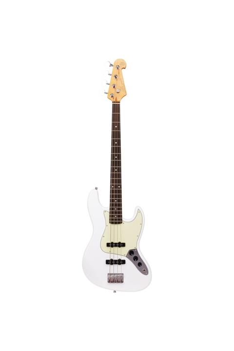 SX Sjb62+/owh Bas Gitar (White)