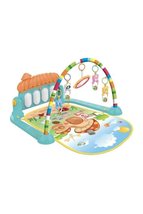 BABYCİM Piyanolu Mantar Oyun Halısı Piyanolu Bebek Halısı
