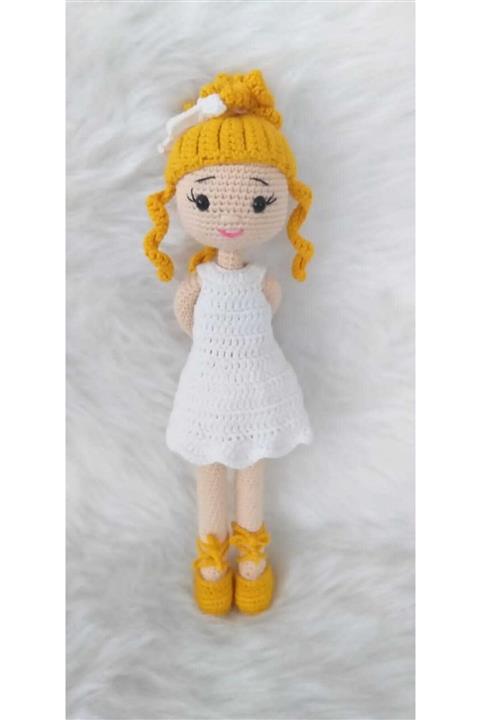 TOYSCİTY Nergis Bebek Organik Örgü Oyuncak