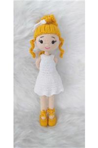 TOYSCİTY Nergis Bebek Organik Örgü Oyuncak