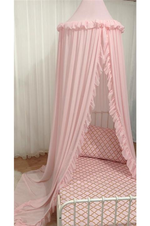 mofybabyhome Pembe Bebek Odası Cibinlik