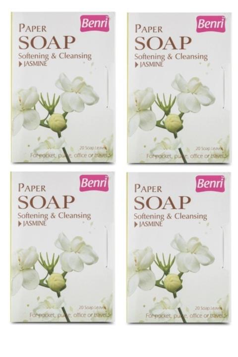 Benri Kağıt Sabun Jasmine 20li X 4 Adet