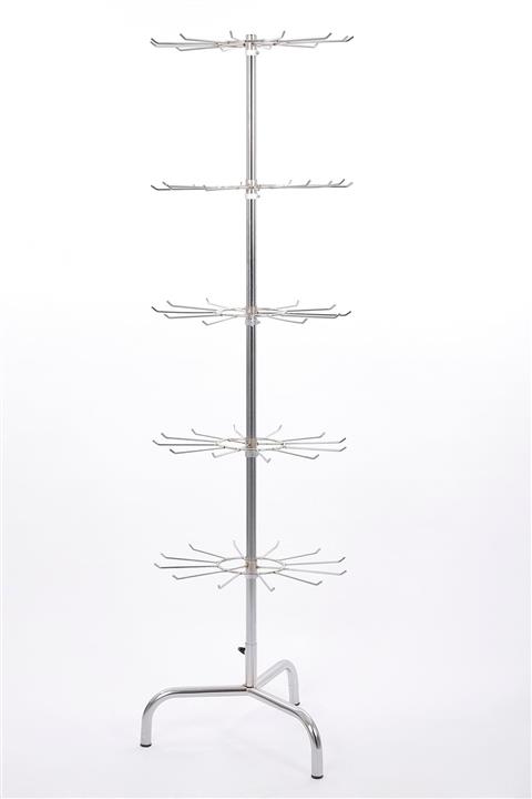 TERZİ DÜKKANI 5 Katlı Ayaklı Bijuteri Standı, Orta Stand, Askılık, Fırfır Stand