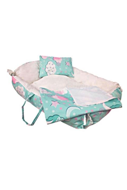 Evene Açık Ay Babynest Örtü Takımı Ve Ana Kucağı Yenidoğan Yatak Seti