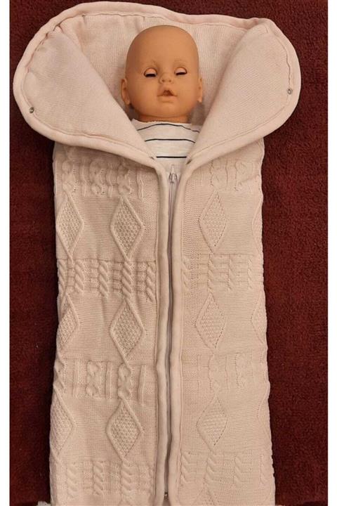 Aziz Bebe Bebek Kundak Battaniye Pembe