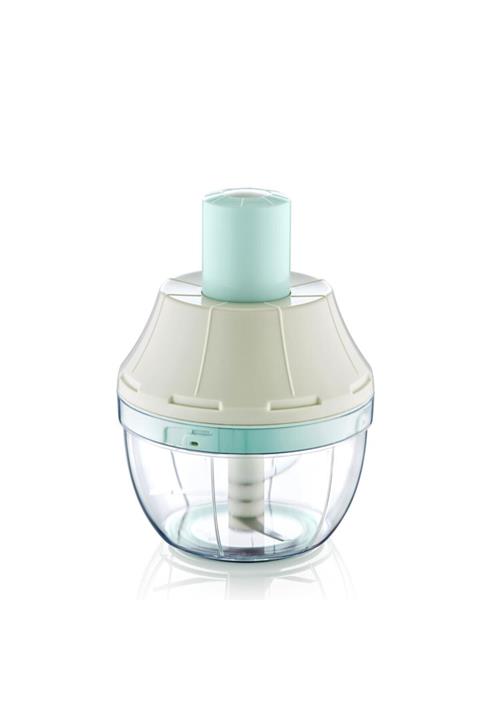 5DM Pratik Paslanmaz 3 Bıçaklı Bas Kes El Rondosu Manuel Doğrayıcı