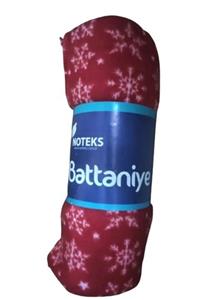 Noteks Polar Battaniye Kırmızı Tek Kişilik 100 x 130