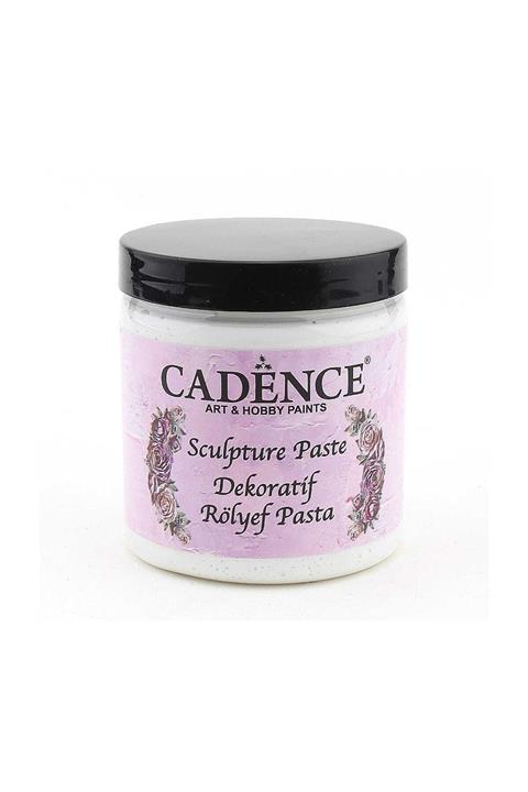 Cadence Dekoratif Rölyef Pasta (Sculpture Paste) Beyaz