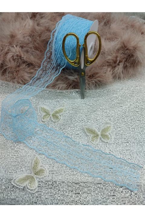 HobiSMA Çift Taraflı Yırtma Güpür Dantel