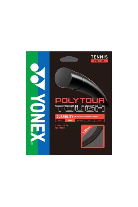 YONEX Unisex Tenis Kordajı - Poly Tour Tough 125 (12M)  - PTT12512S2
