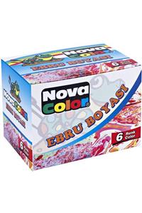 Nova Color Nc-238 6-lı Takım Ebru Boya Şişe